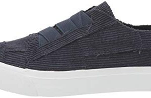 Blowfish Malibu Legacy Marley feminino, Veludo de picolé azul-marinho, 38 (CDs)