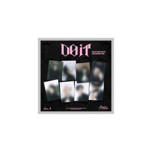 Stray Kids DO IT SKZ IT TAPE Album Accordion Random Version CD+PhotoBook+Lyric Poster+PhotoCard+ID Photo+Graphic Sticker+Tracking Sealed SKZ (CDs)