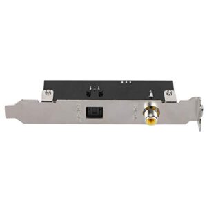 AUNMAS Placa-mãe Universal Defletor Digital Interface Spdif para Home Theater Qualidade de Som Pura Suporte Multi Formato áudio de Alta Taxa de Bits (Equipamentos)