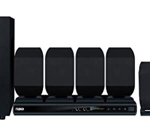 Naxa Electronics Nd-864 Sistema De Alto-Falantes Home Theater Alta Potência Com 5.1 Canais, Dvd E Karaokê (Equipamentos)