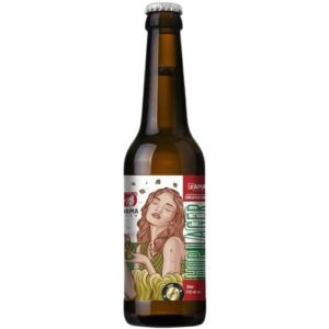 Dama Bier Hop Lager, Cerveja Puro Malte, 355ml, 4.5% vol. alc., Garrafa Individual (Cervejas)