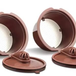 2 Cápsula Reutilizável para Cafeteira Dolce Gusto Versão Crema café, Perfeita Uso diário (Café)