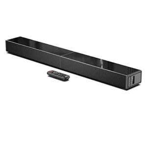 LARKSOUND Barra de som de 2,1 canais com subwoofer embutido, barra de som de 78 cm para TV com conexões Bluetooth/HDMI ARC/óptica/AUX/USB (Equipamentos)