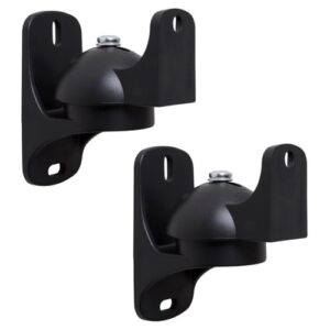 AVF Suportes de parede para alto-falante EAK50B-A (conjunto de 2), preto (Equipamentos)