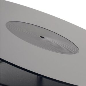 Hudson Tapete para toca-discos de acrílico HiFi - Preto - Desfrute de tons mais ricos, clareza sônica mais nítida, graves mais apertados - Tapete de prato antiestático de 29,8 cm com recesso de (Equipamentos)