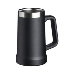 Caneca Térmica 710ml King Inox Cerveja Chopp Copo com Alça Parede Dupla Camada Isolamento Vacuo Premium (Cervejas)