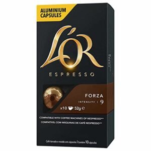 Kit 100 Cápsulas Café LOR Espresso Forza 52g (Café)
