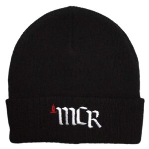 Rock Off officially licensed products Gorro My Chemical Romance MCR Band Logo Tamanho Único Preto, Preto, Tamanho �nica (CDs)