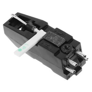VINTORKY Agulha Stylus para toca-discos de vinil, substituição de dois lados para toca-discos, qualidade de som aprimorada, modelos fonógrafos compatíveis, acessório de fácil atualização (Equipamentos)