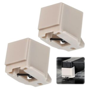 Ryetvok Substituição de agulha de toca-discos para ATN3600L, cantilever de alumínio, compatível com Audio-Technica LP60/PL300/KD291R, toca-discos Victrola | Substituição de agulha Audio Technica (Equipamentos)