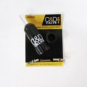 C&D Valve CD3830 Ferramenta de remoção de tampa de bloqueio universal com 3 pontas (CDs)