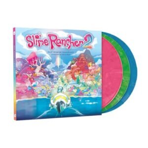 Slime Rancher 2 Original Game Soundtrack, 3LP Colored Vinyl Set, Pink/Green/Blue Swirl - Harry Mack (Discos de Vinil)