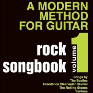 A Modern Method for Guitar Rock Songbook, Volume 1 - Hal Leonard Corp (CDs)