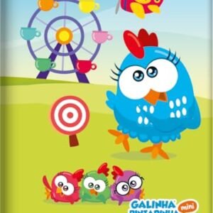 Jandaia - Agenda Permanente Escolar 134X200mm CD 192Pgs Galinha Pintadinha Parque Diversão FSC (CDs)