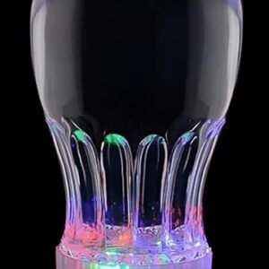 Copo longo de LED sensor de água e Botão (15cm X 6cm) 250ml Caneca Bebida Balada Bar Luz Brilho(Coca - 200 ml (SEM sensor)) (Cervejas)