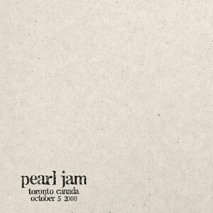 10/5/00 - Toronto, Canada - Pearl Jam (CDs)