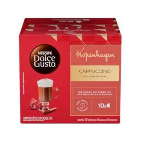 Café em cápsula Dolce Gust Cappuccino Kopenhagem 10 Cápsula (Café)