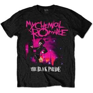 My Chemical Romance Camiseta Preta, Logotipo Da Banda Parade March, Tamanho Oficial Masculino Gg (CDs)