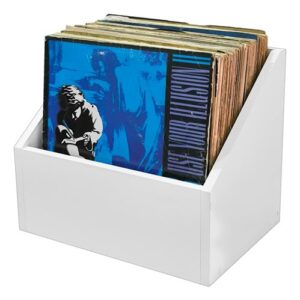 Nicho Preto Para Discos Lp Vinil Slim (Branco) (Equipamentos)
