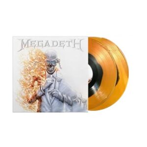 Megadeth Self-Title LE Translucent Orange & Black Vinyl 2LP - Megadeth (Discos de Vinil)