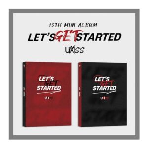 U-KISS LET'S GET STARTED 13th Mini Album Flash Version CD+1p Folded Poster on Pack+84p PhotoBook+2p PhotoCard+1p PostCard+1p Polaroid+Tracking Sealed UKISS U KISS (CDs)