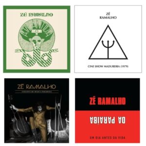 4 Cds Zé Ramalho Novos e Lacrados (Cine Show Madureira / Atlantida / Coletiva de Musica Paraibana / Um Dia antes da Vida) - Zé Ramalho (CDs)