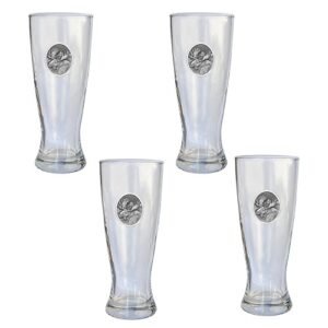 CMC Heritage Pewter Wildlife Alce Pilsner Conjunto de 4, tamanho único (Cervejas)