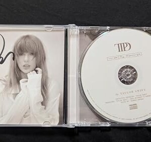 Taylor Swift Signed CD Cover Framed: PSA/DNA Authenticated The Tortured Poets Department - Taylor Swift (CDs)