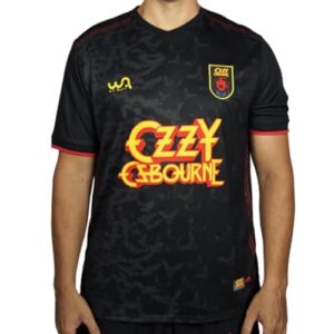 Camiseta Oficial Ozzy Osbourne WA Sport Masculina – Modelo Since 1980 com Escudo Bordado e Tecido Dry 100% Poliéster (CDs)