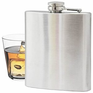 Cantil porta bebidas whisky aço inox 6 OZ 177 ML CBRN01453 - Commerce Brasil (Bebidas)
