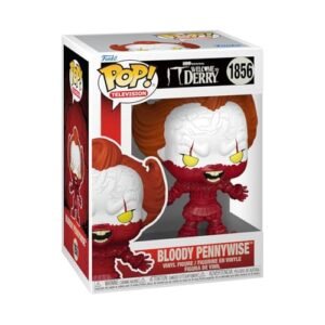 Funko POP! TV: Welcome to Derry - Bloody Pennywise - Boneco de vinil colecionável - Ideia de presente - Mercadoria oficial - Brinquedos para crianças e adultos - Figura modelo para colecionadores e (Discos de Vinil)