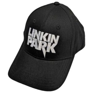 Rock Off officially licensed products Boné de beisebol com logotipo Linkin Park Band tamanho único preto, Preto, Tamanho �nica (CDs)