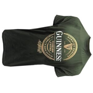Guinness Camiseta Foreign Extra Stout – Camiseta clássica verde cerveja, Verde garrafa, G (Cervejas)