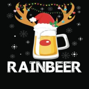 Beer Brewing Journal: Beer Glass Reindeer Santa Face Xmas Light | A Beer Brewer Log Book for Craft Beer Creations, Recipes, Times, Measurements, Beer Makers/Brewers (Beer Making Journals) - Thatcher, Sofija (Cervejas)