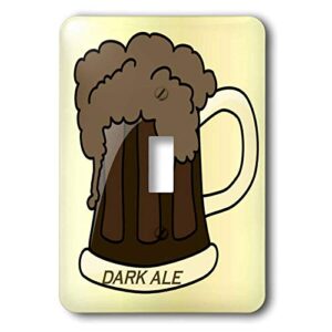3dRose lsp_38203_1 Caneca de cerveja escura interruptor único (Cervejas)