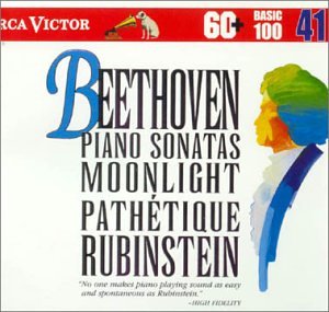 Beethoven: Piano Sonatas- Mooonlight / Pathétique / Appassionata / Les Adieux (RCA Victor Basic 100, Vol. 41) - Beethoven (CDs)