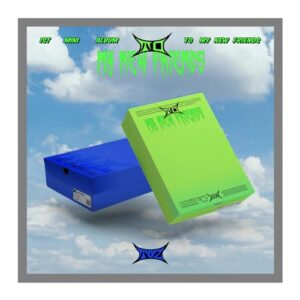 TOZ TO my new friends 1st Mini Album GREEN Version CD+1ea PhotoBook+1ea Student Record+1ea Sticker+1ea TAG Keyring+2p PhotoCard+Tracking Sealed (CDs)