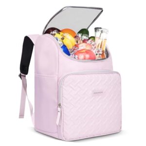 INSMEER Bolsa Térmica tipo Mochila Portátil 35 Latas, à Prova d’Água e Vazamentos, Cooler Térmico para Cerveja, Praia, Viagem, Piquenique e Camping (Cervejas)