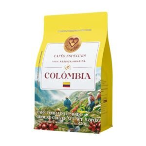 Café Torrado e Moído Colômbia 3 Corações Pouch 250g (Café)