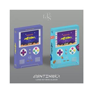 LUN8 - Continue? (1º Mini álbum) CD + pôster dobrado (Versão WE / CD apenas, sem pôster) (CDs)