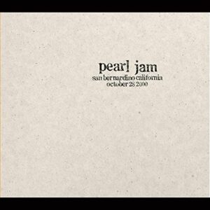10/28/00 - San Bernardino, California - Pearl Jam (CDs)