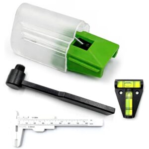 Kit de substituição de caneta de diamante para toca-discos, compatível com as séries VM95 e LP120X, conjunto de substituição de agulha de disco com escova antiestática, mini pinça de fibra de carbono (Equipamentos)
