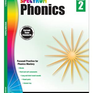 Spectrum Phonics, Grade 2: Volume 92 - Spectrum (CDs)