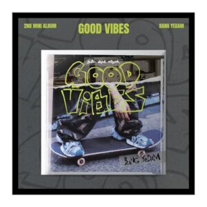 Bang Yedam GOOD ViBES 2nd Mini Album CD+68p PhotoBook+1p Folding Poster on Pack+1p PostCard+2p PhotoCard+3ea Sticker+Tracking Sealed YE DAM (CDs)