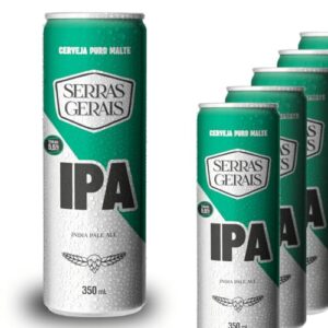 Cerveja IPA Serras Gerais 350ml - Kit 6 unidades (Cervejas)