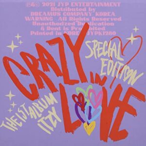CRAZY IN LOVE: 1ST ALBUM (SPECIAL EDITION/JEWELCASE VER.) - ITZY (CDs)