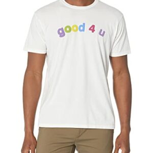 Olivia Rodrigo Camiseta unissex padrão Good 4 U Puff Print, Branco, GG (CDs)