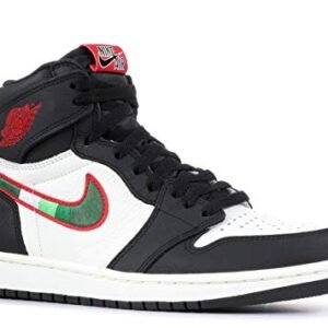 Air Jordan 1 Retro High Og "Sports Illustrasticd" – 555088-015 – Tamanho, Black/Varsity Red- Sail, 11.5 (CDs)