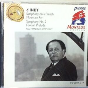 Vincent d'Indy: Symphony on a French Mountain Air; Symphony No. 2; Fervaal Prelude (CDs)