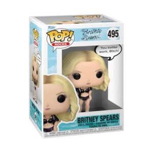 Funko Pop! Sayings: Britney Spears - Work Btch - Boneco colecionável de vinil - ideia de presente - mercadoria oficial - brinquedos para crianças e adultos - fãs de música - figura modelo para (Bonecos)